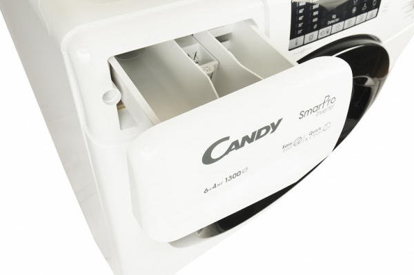 Обзор стиральной машины с сушкой Candy Smart Pro Inverter CSOW43646TWMB-07