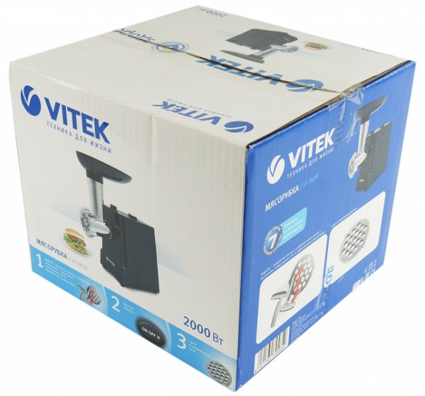 Обзор мясорубки Vitek VT-3619