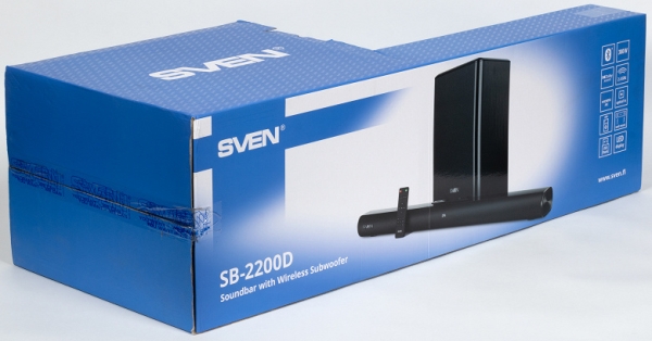Обзор комплекта из саундбара и беспроводного сабвуфера Sven SB-2200D