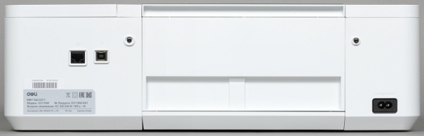 Обзор струйного МФУ Deli D311NW формата А4 с привлекательной ценой и сменными «чернильницами» большой емкости