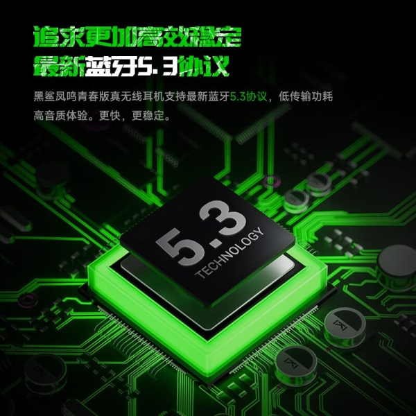  Black Shark Fengming Youth Edition: игровые TWS-наушники с ANC, Bluetooth 5.3, защитой IPX4 и автономностью до 24 часов за $27 
