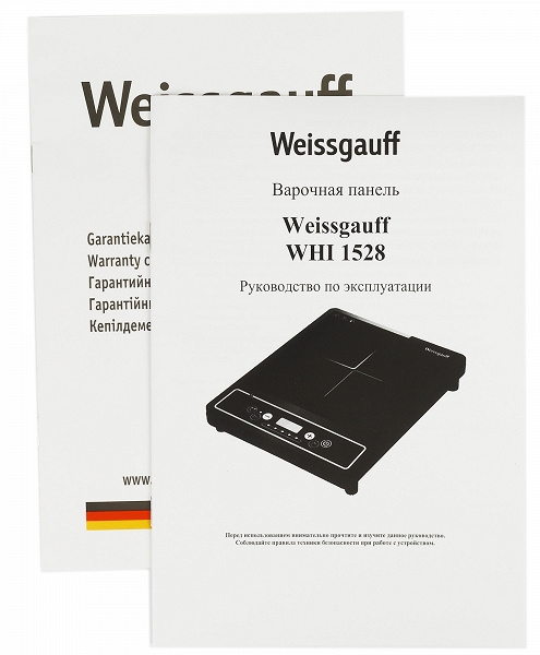 Обзор настольной индукционной плитки Weissgauff WHI 1528