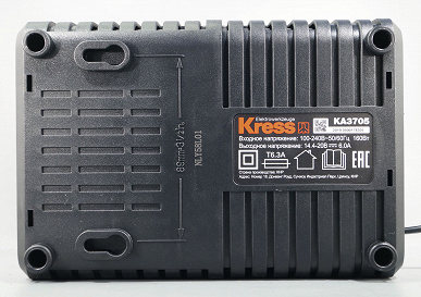Обзор аккумуляторной УШМ Kress KU801