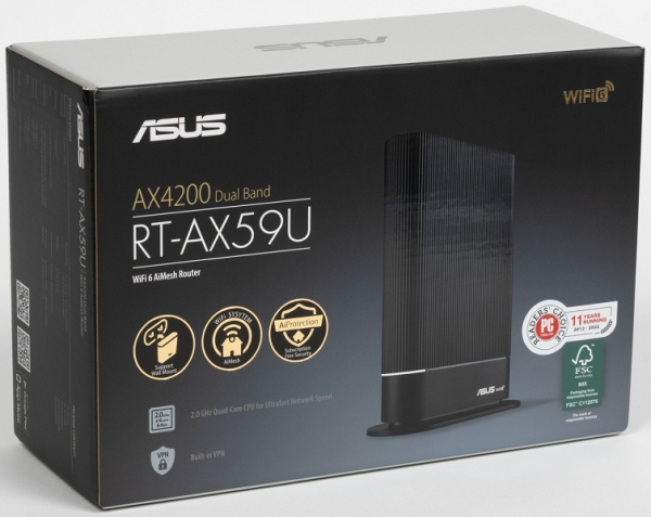 Тестирование роутера Asus RT-AX59U класса AX4200 с Wi-Fi 6