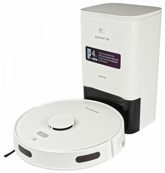 Обзор робота пылесоса Polaris PVCRDC 6002 Wi-Fi IQ Home с автоматическим сбросом сухого мусора