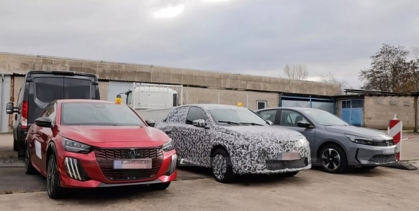 Роскошного итальянского соперника Audi A1 и VW Polo впервые заметили на дорогах (фото)