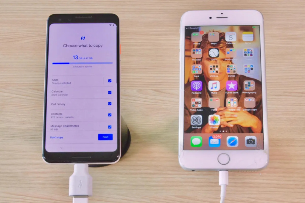 Как перенести данные с одного телефона на другой: на iOS и Андроид