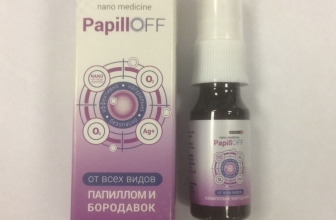 Препарат PapillOff от папиллом